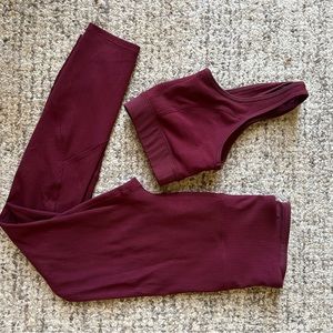 JOY LAB RIBBED MATCHING SET